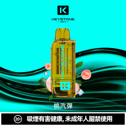 鑰石 25000口 換彈式【可視油倉＋1100毫安超大電池】買煙彈送主機